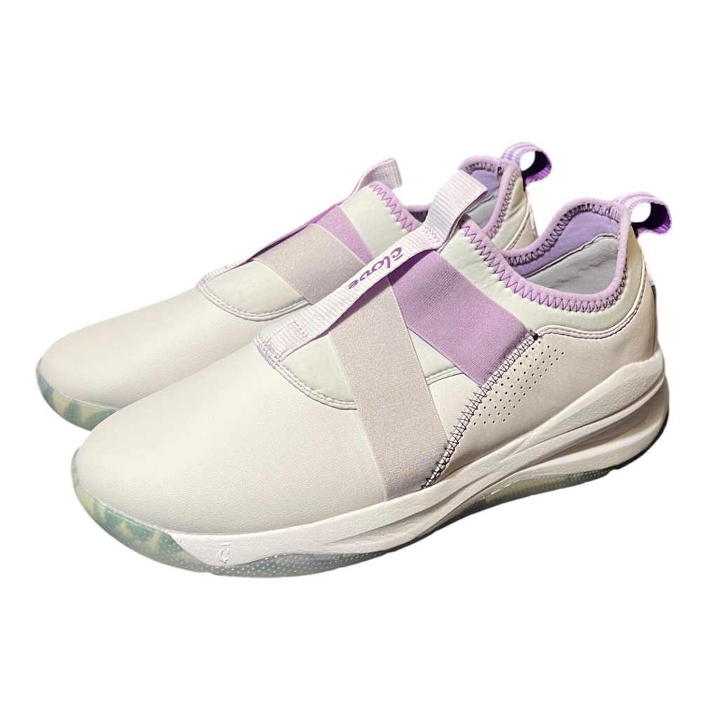 Clove Women's Clara nurse shoes sneakers Light Orchid Floral nursing‎ purple 9